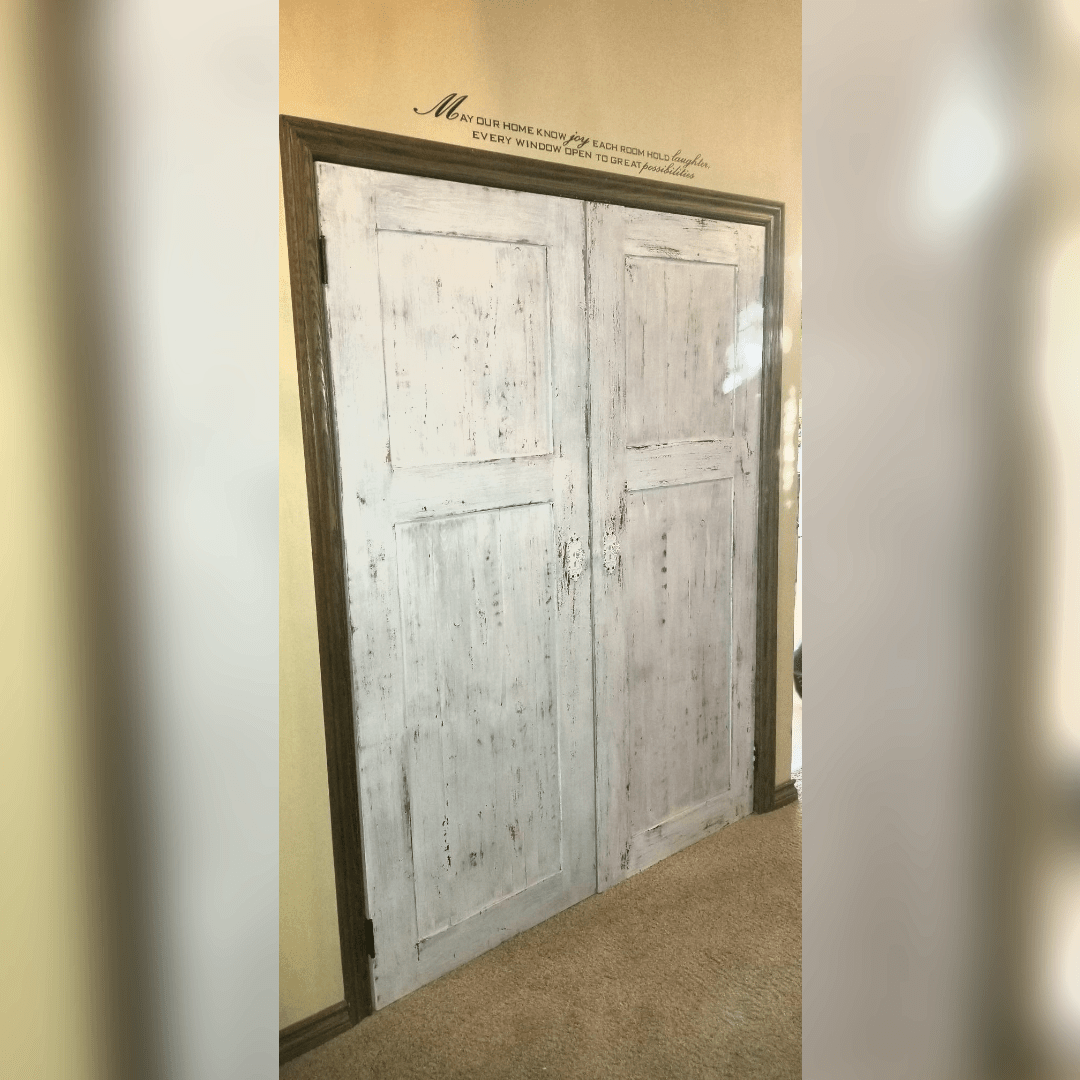 Distressed Milk paint technique Ana White